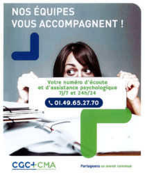 numéro d'écoute CGCCMA
